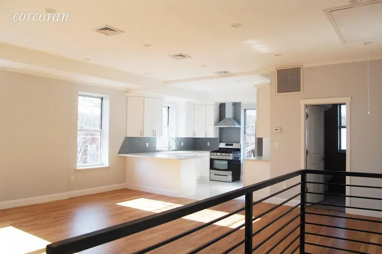 New York City Real Estate | View 93 Norwood Avenue, 3rd Floor | Living Room | View 4
