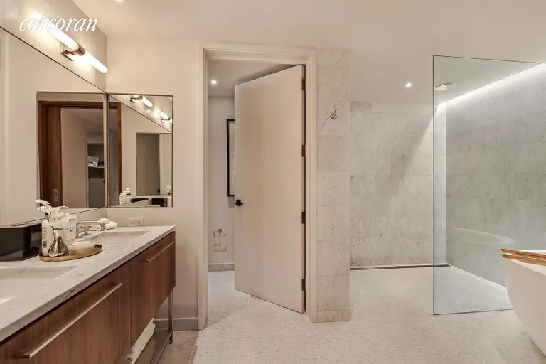 New York City Real Estate | View 90 Furman Street, N208 | Master Bathroom | View 7