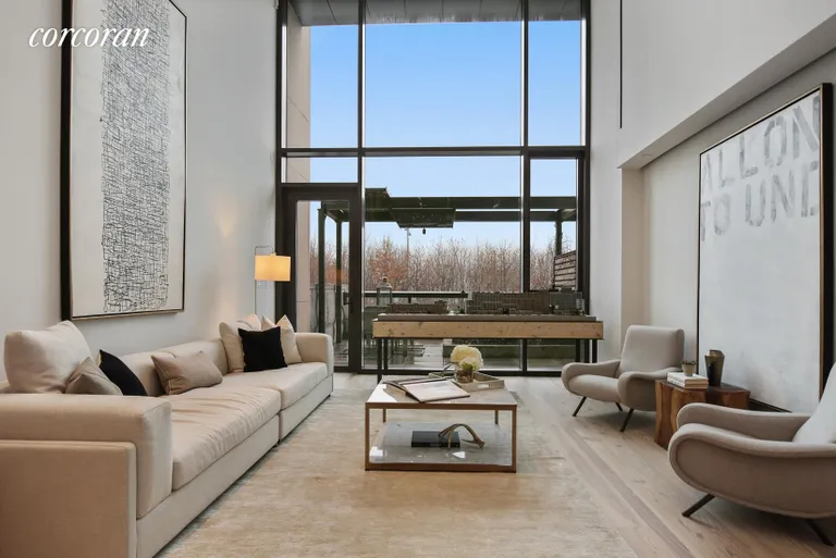 New York City Real Estate | View 90 Furman Street, N208 | Living Room | View 12