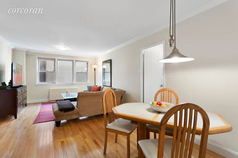 New York City Real Estate | View 77 East 12th Street, 15K | 2 Dining and Living Space  | View 2