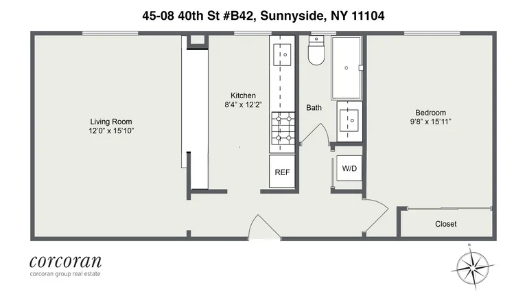 45-08 40th Street , B42 | floorplan | View 9