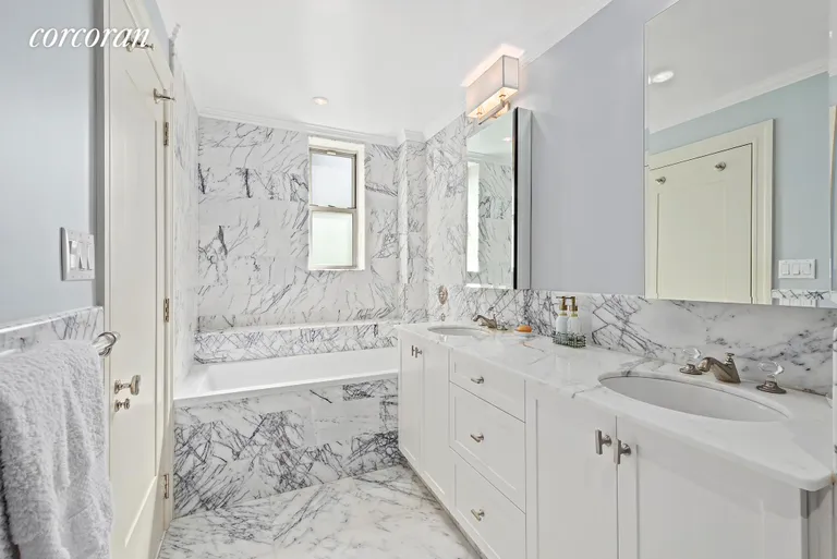 New York City Real Estate | View 317 West 89th Street, 4W | Spa Like Master Bathroom | View 7