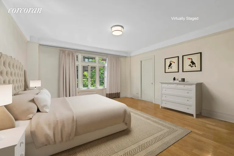 New York City Real Estate | View 317 West 89th Street, 4W | Large Master Bedroom | View 6
