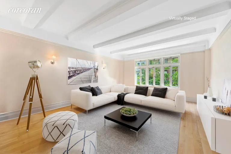 New York City Real Estate | View 317 West 89th Street, 4W | Spacious Living Room | View 3