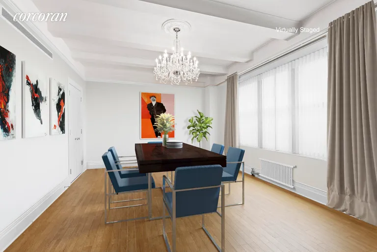 New York City Real Estate | View 317 West 89th Street, 4W | Grand Formal Dining Room | View 2