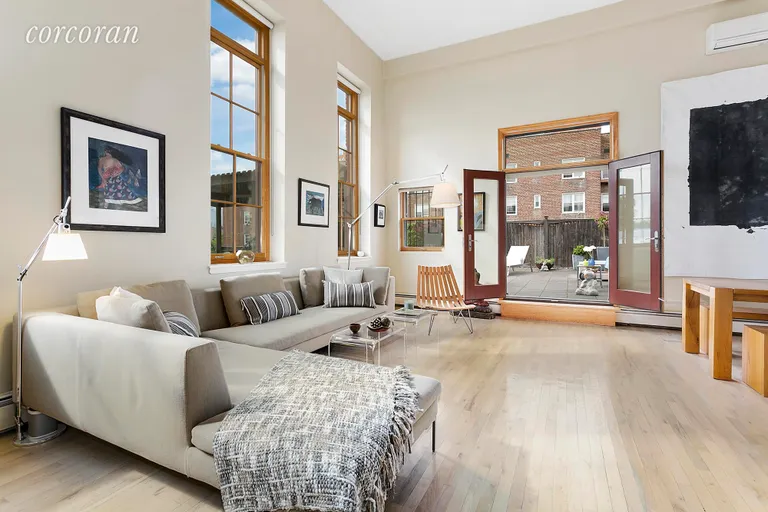New York City Real Estate | View 205 Warren Street, 3E | Spacious Living Room | View 5