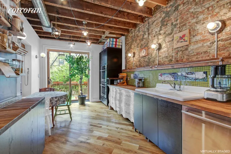 New York City Real Estate | View 380 Douglass Street | Kitchen Virtually Repainted | View 2