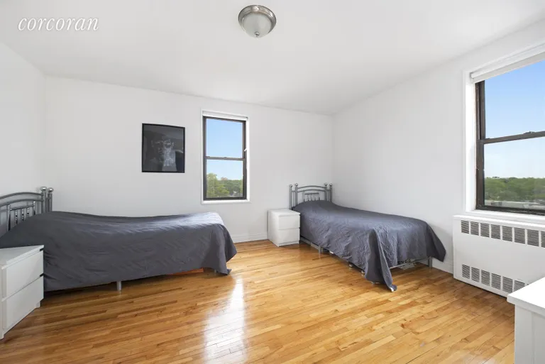 New York City Real Estate | View 1119 Ocean Parkway, 6N | Master Bedroom | View 7