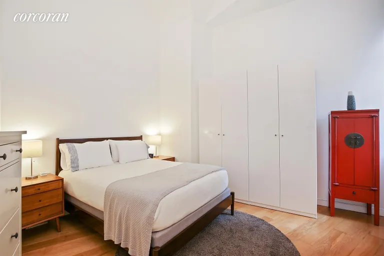 New York City Real Estate | View 27-28 Thomson Avenue, 338 | Bedroom | View 6