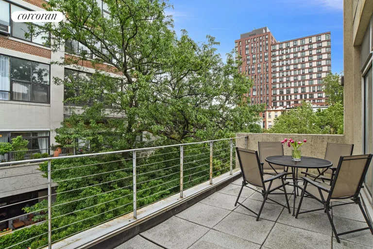 New York City Real Estate | View 543 Dean Street, 3 | 18-foot-wide private terrace | View 2
