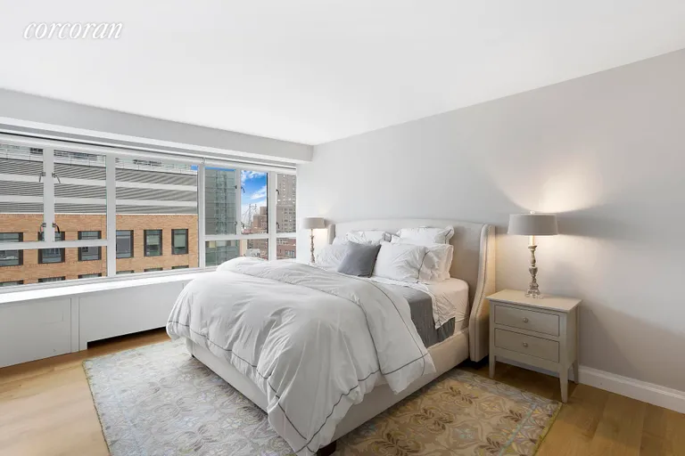 New York City Real Estate | View 200 East 66th Street, E15-02 | Tranquil master bedroom suite | View 3