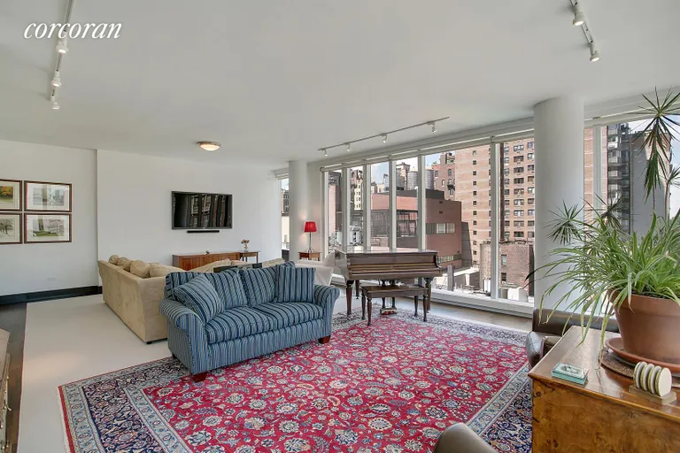 New York City Real Estate | View 151 East 85th Street, 10E | Expansive Living Room | View 2