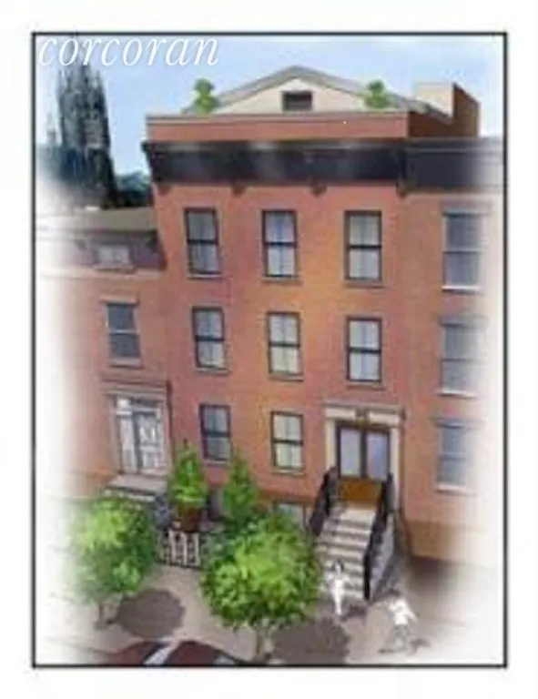 New York City Real Estate | View 46 Butler Street, LL | Original Facade Rendering | View 9