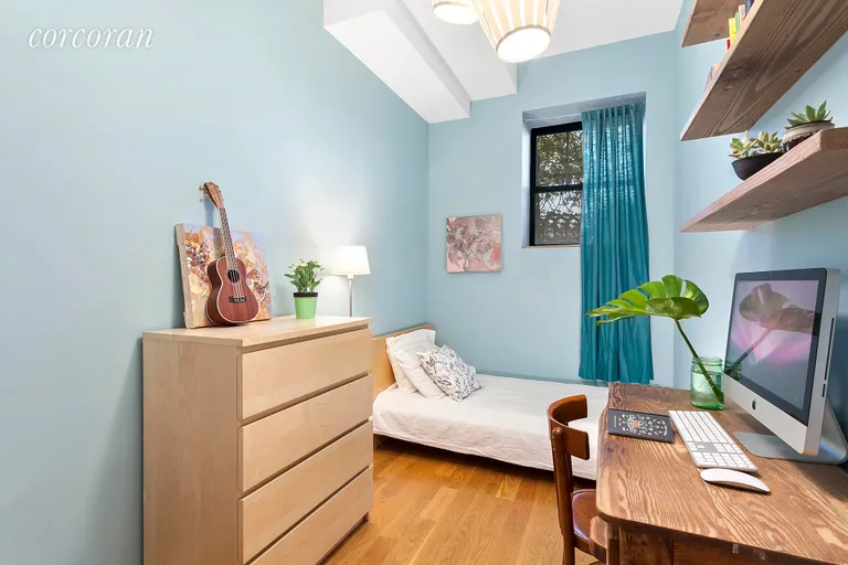 New York City Real Estate | View 46 Butler Street, LL | 2nd Bedroom with high ceilings | View 5