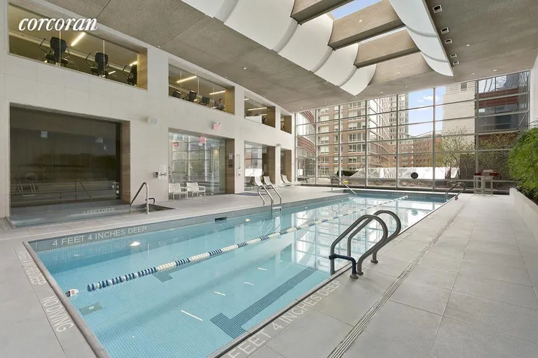 New York City Real Estate | View 70 Little West Street, 15G | Swimming Pool | View 11
