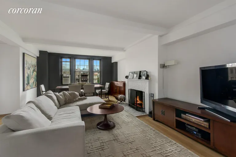New York City Real Estate | View 299 West 12th Street, 7G | Living Room  | View 2