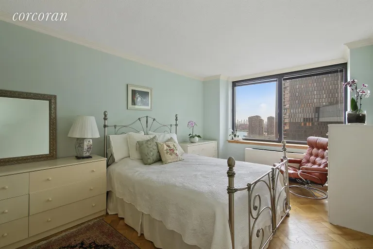 New York City Real Estate | View 415 East 37th Street, 30D | Bedroom | View 5