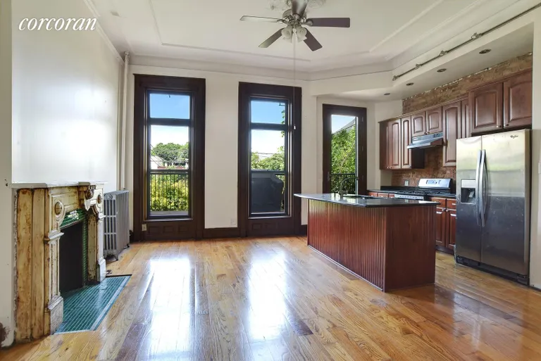 New York City Real Estate | View 385 Greene Avenue | Kitchen / Dining Room | View 3