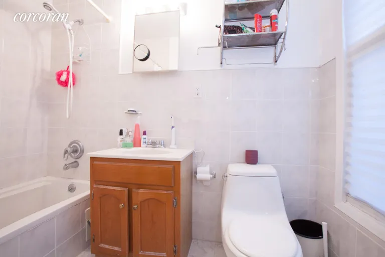 New York City Real Estate | View 398 Prospect Avenue, 2 | Spacious Bathroom with Window | View 6