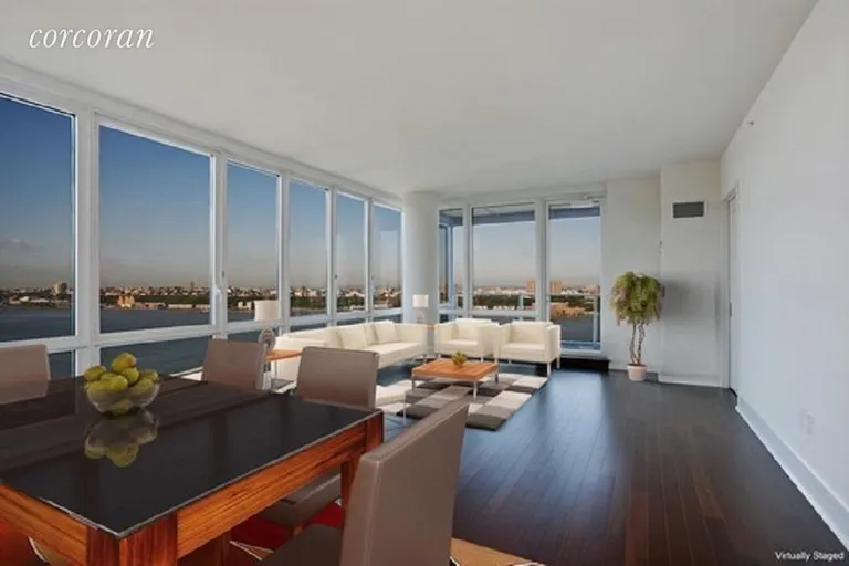 New York City Real Estate | View 60 Riverside Boulevard, 2903 | Dining/Living Room | View 3