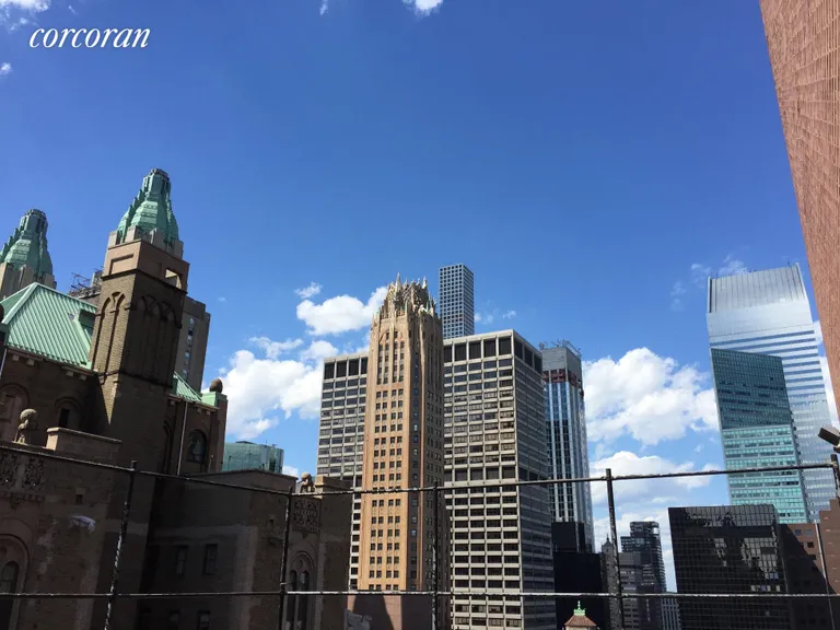 New York City Real Estate | View 145 East 48th Street, 5H | Rooftop View | View 2