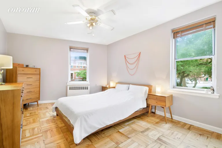 New York City Real Estate | View 36 Dahill Road, 1J | Bedroom has two exposures | View 4