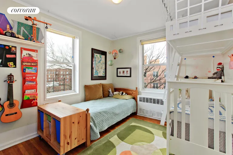 New York City Real Estate | View 616 East 18th Street, 5B | Second bedroom with two exposures | View 4