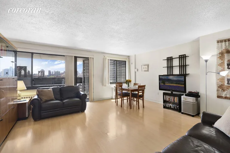 New York City Real Estate | View 90 Gold Street, 17D | 2 Beds, 1 Bath | View 1