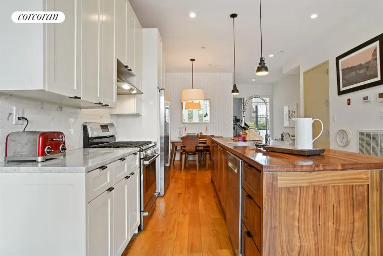 New York City Real Estate | View 270 Saint Marks Avenue, 2 | Counter space, custom cabinetry + new appliances | View 2