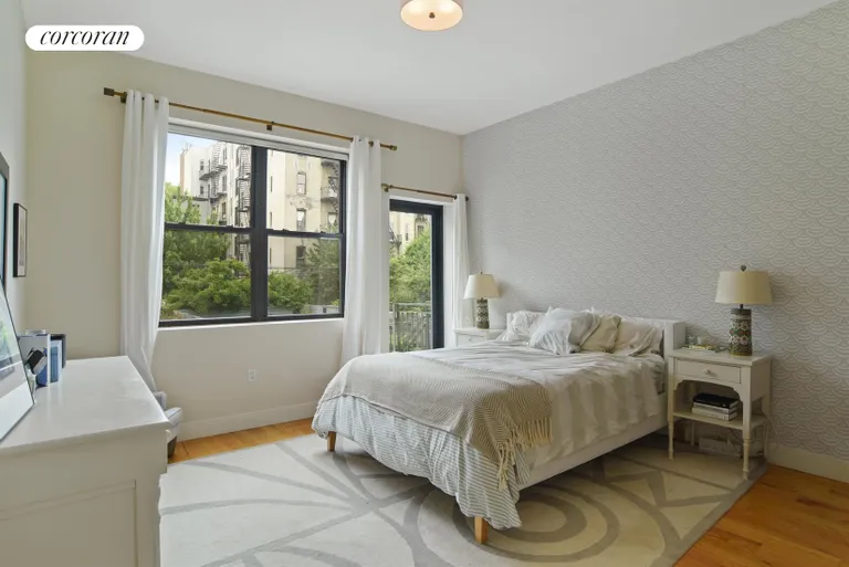 New York City Real Estate | View 270 Saint Marks Avenue, 2 | South facing master bedroom opens to the garden | View 4