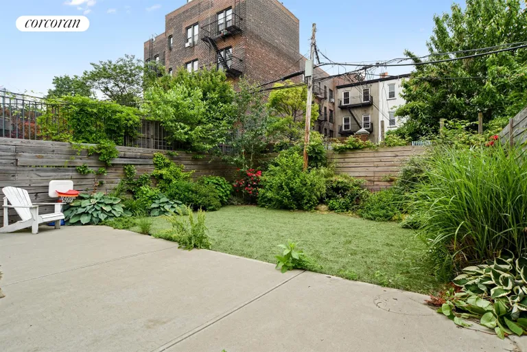 New York City Real Estate | View 270 Saint Marks Avenue, 2 | Huge private garden is perfect for entertaining | View 9