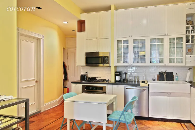 New York City Real Estate | View 449 9th Street, 2R | Kitchen with floor to ceiling storage | View 2