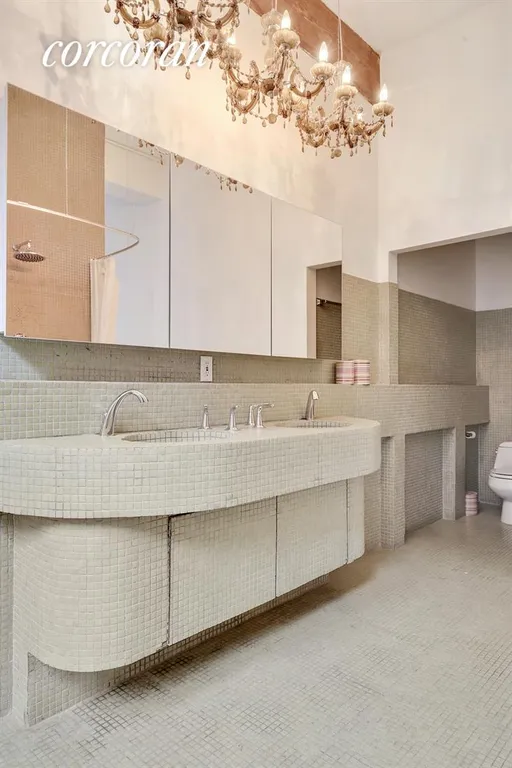 New York City Real Estate | View 31 Washington Street, 5 | Huge Master Bathroom with Double Sinks | View 5