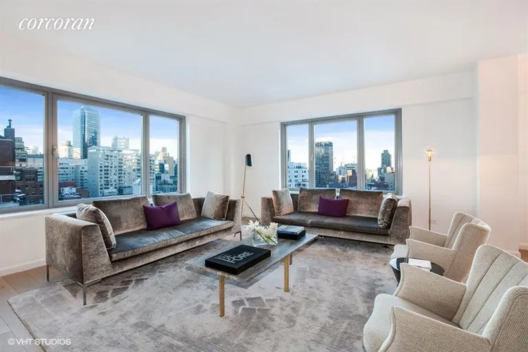 New York City Real Estate | View 200 East 62Nd Street, 29AB | Living Room | View 3
