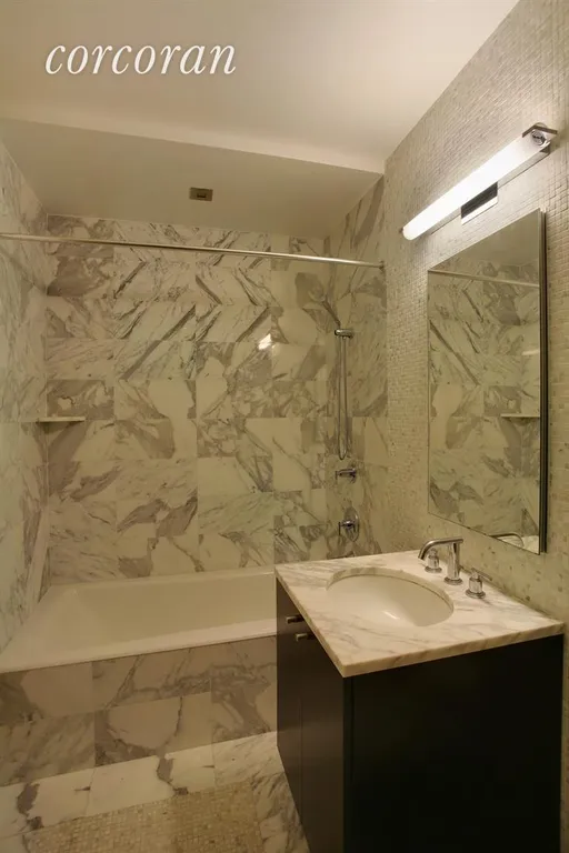 New York City Real Estate | View 46-30 Center Boulevard, 508 | Master Bathroom | View 3