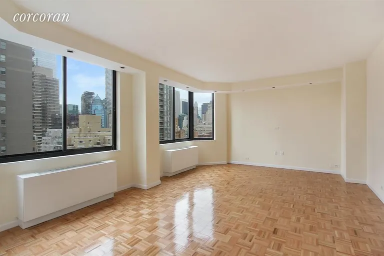 New York City Real Estate | View 200 East 65th Street, 20FG | Living Room | View 2