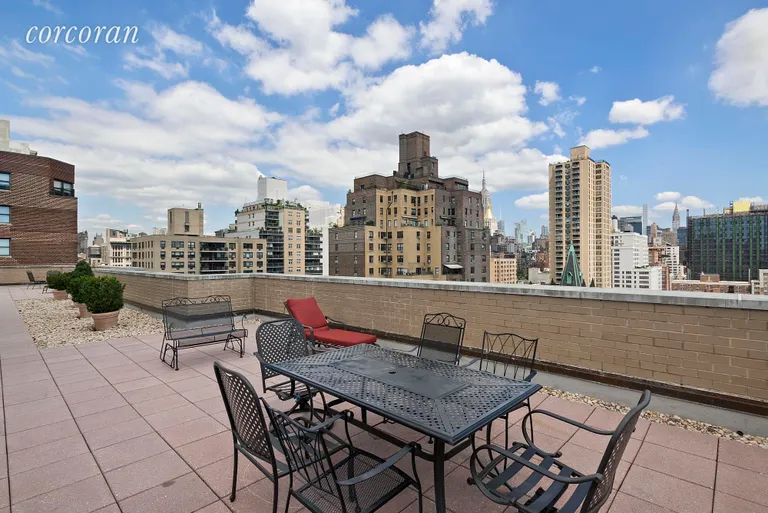 New York City Real Estate | View 210 East 15th Street, 7G | Roof Deck with Sweeping City Views | View 8