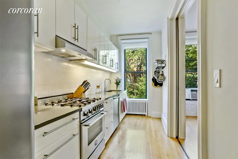 New York City Real Estate | View 134 Berkeley Place, 2 | Windowed, renovated kitchen | View 2