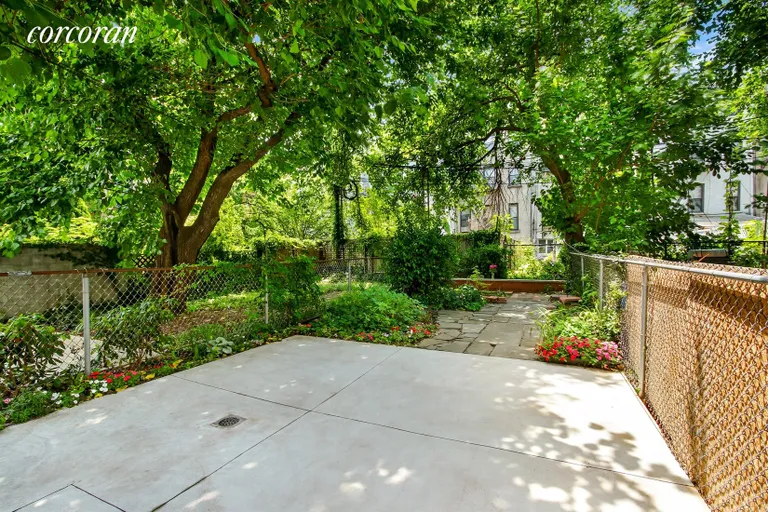 New York City Real Estate | View 412 Degraw Street | Back Yard | View 5