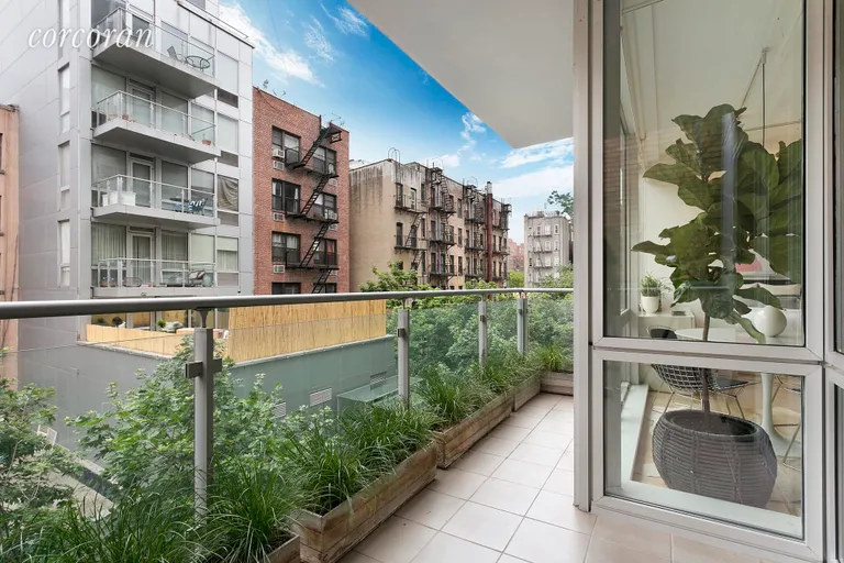 New York City Real Estate | View 425 East 13th Street, 3A | Private Terrace | View 6