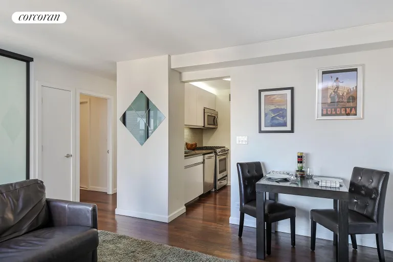 New York City Real Estate | View 100 West 93rd Street, 23A | Spacious Living and Dining Room | View 3
