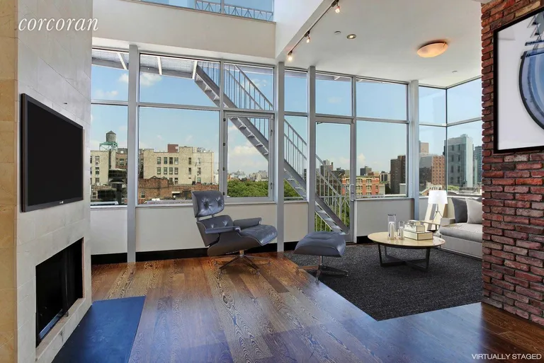 New York City Real Estate | View 15 Rivington Street, PH | Living Room | View 2