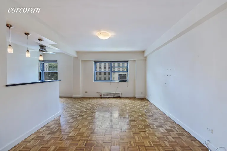 New York City Real Estate | View 235 Adams Street, 4H | Living Room | View 9