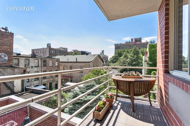 New York City Real Estate | View 556 State Street, 3CN | Balcony with Garden Views! | View 3