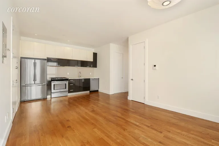 New York City Real Estate | View 5 Roebling Street, 4B | Kitchen / Dining Room | View 3