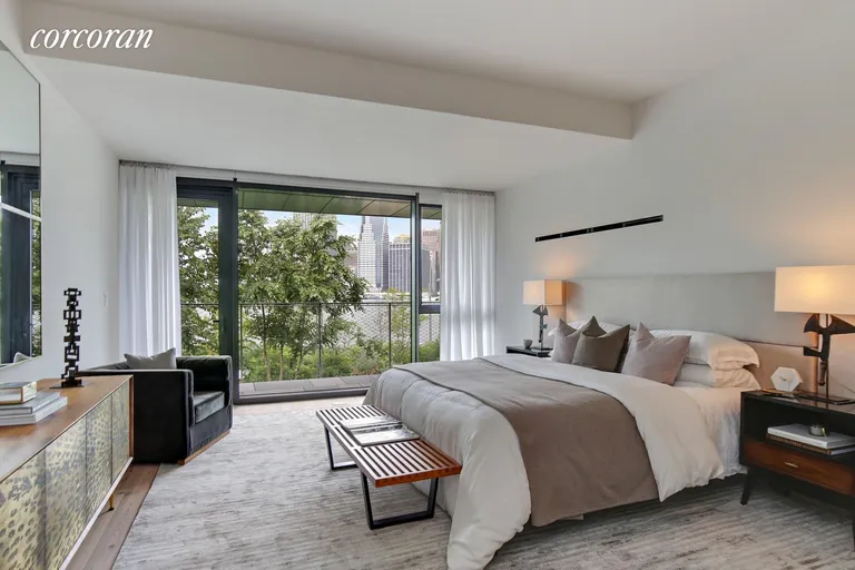 New York City Real Estate | View 130 Furman Street, S111 | Master Bedroom | View 5