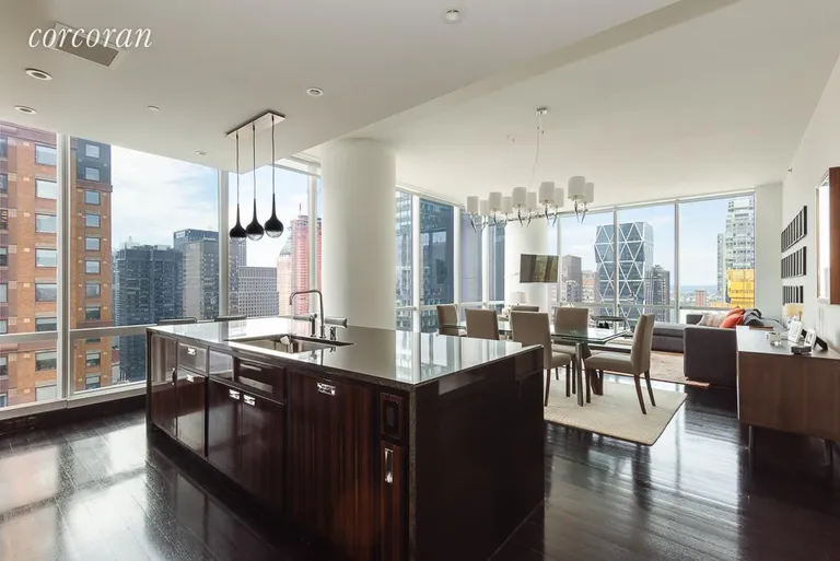 New York City Real Estate | View 157 West 57th Street, 43B | 2 Beds, 2 Baths | View 1