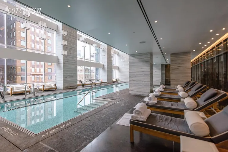 New York City Real Estate | View 157 West 57th Street, 43B | Swimming Pool  | View 13