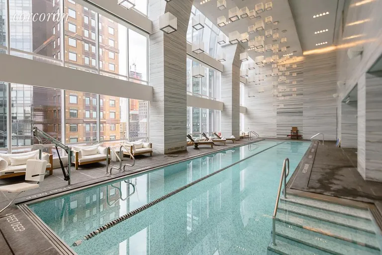 New York City Real Estate | View 157 West 57th Street, 43B | Swimming Pool  | View 12