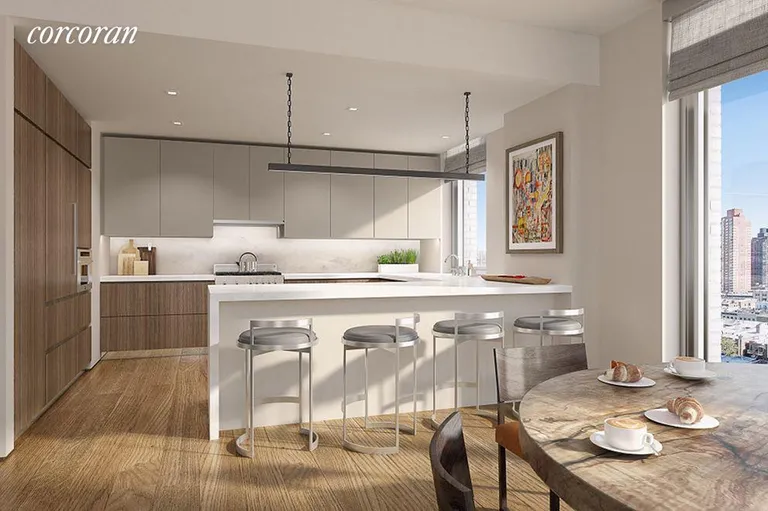 New York City Real Estate | View 360 East 89th Street, 14C | Open Kitchen | View 2